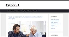 Desktop Screenshot of insurance-2.com