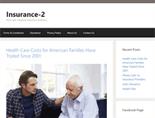 Tablet Screenshot of insurance-2.com